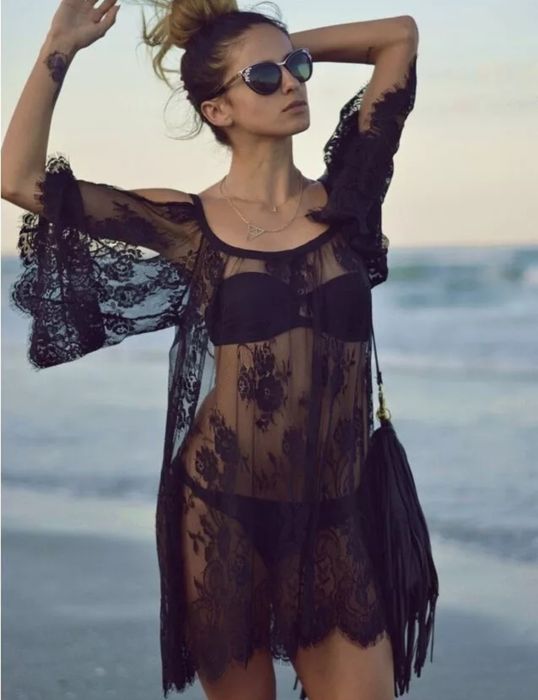 Туника кружевная