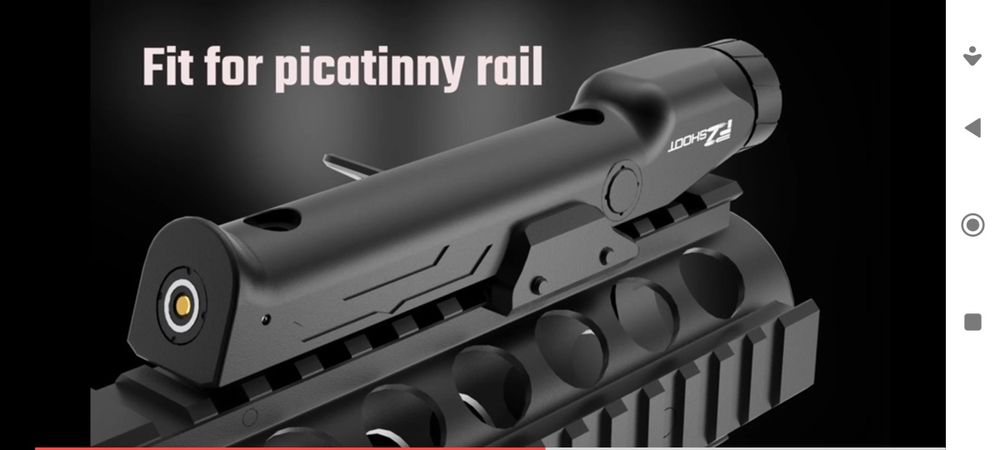 Тактичний збройний ліхтар (підствольний)