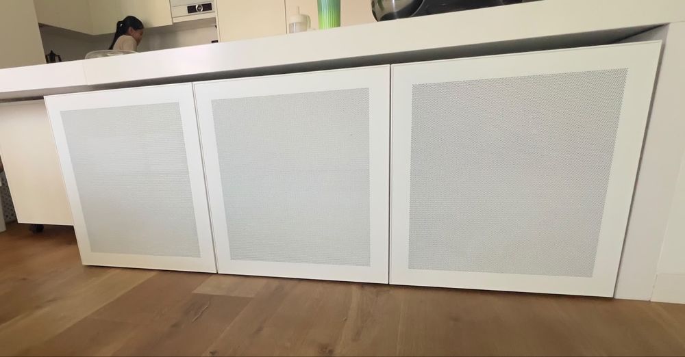 Conjunto de 4 armários de arrumação IKEA