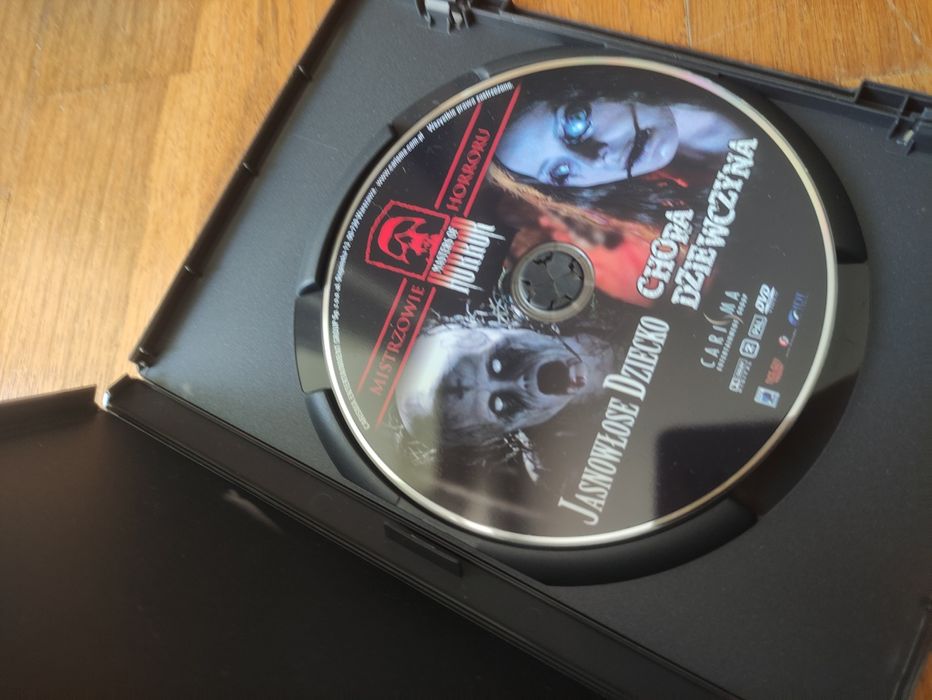 Mistrzowie horroru: chora dziewczyna, jasnowłose dziecko dvd