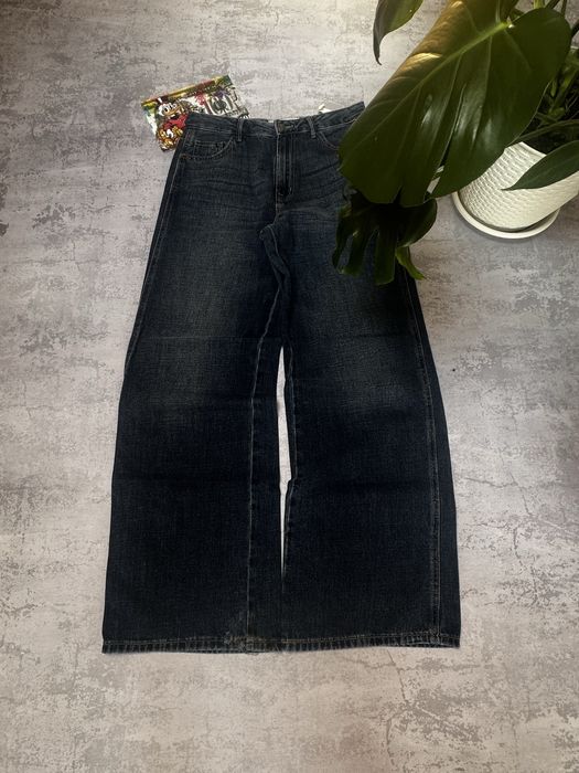 Baggy bootcut jeans, streetwear, y2k, archive