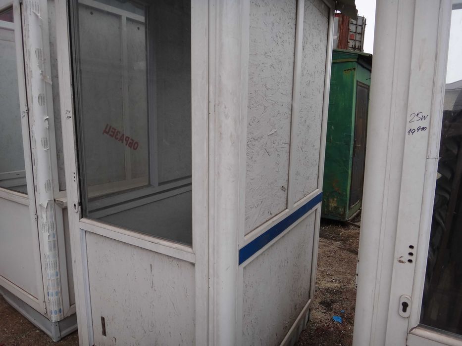 Блок-пост для службы охраны и наблюдения, контейнер, сторожка, кпп