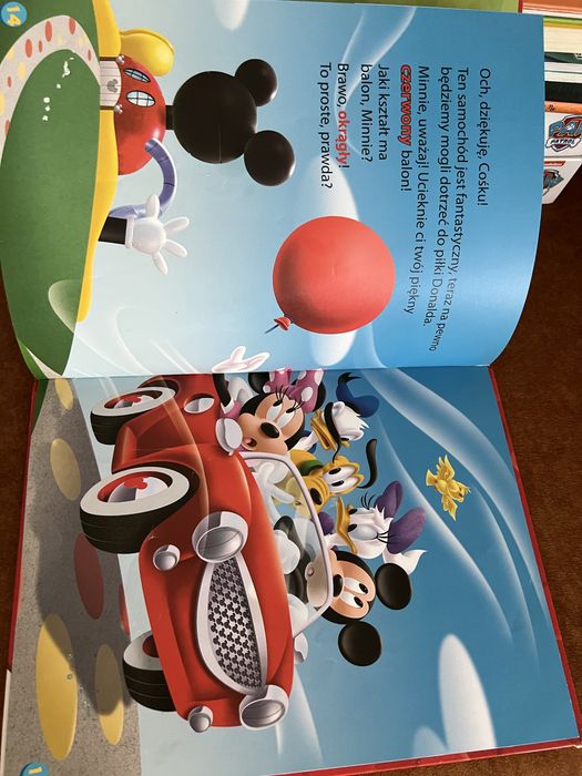 2 książeczki Klub Przyjaciół Myszki Miki