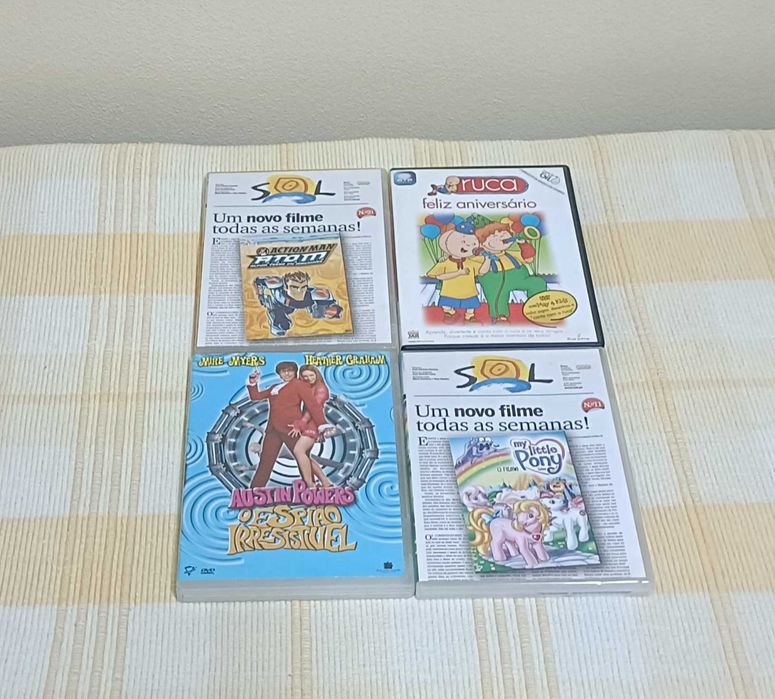 Venda de Coleção de DVDs