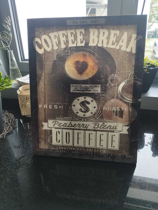 Quadros vintage café