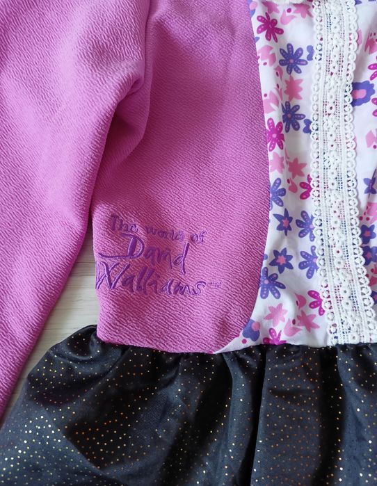 Tu David Walliams Gangsta Granny Babcia Rabuś kostium karnawałowy 128