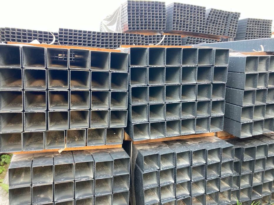Słup 80x80 8x8 Profil 80x80x2 ocynk / lakier bramowy do bramy przęsło