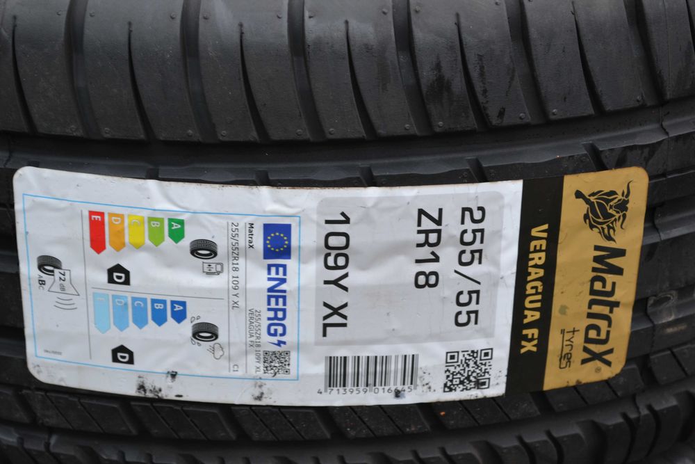 Opony 255/55/18 Matrax 4szt Letnie Nowe