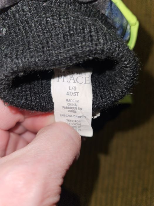 Рукавиці 1-3р., краги Reima 2-4р., Children's place 2-3р.