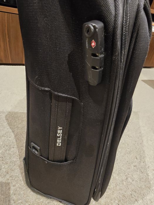 Mala Delsey de viagem cor antracite