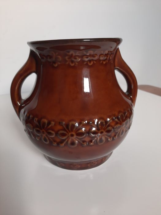 Stary  porcelitowy wazon, PRL