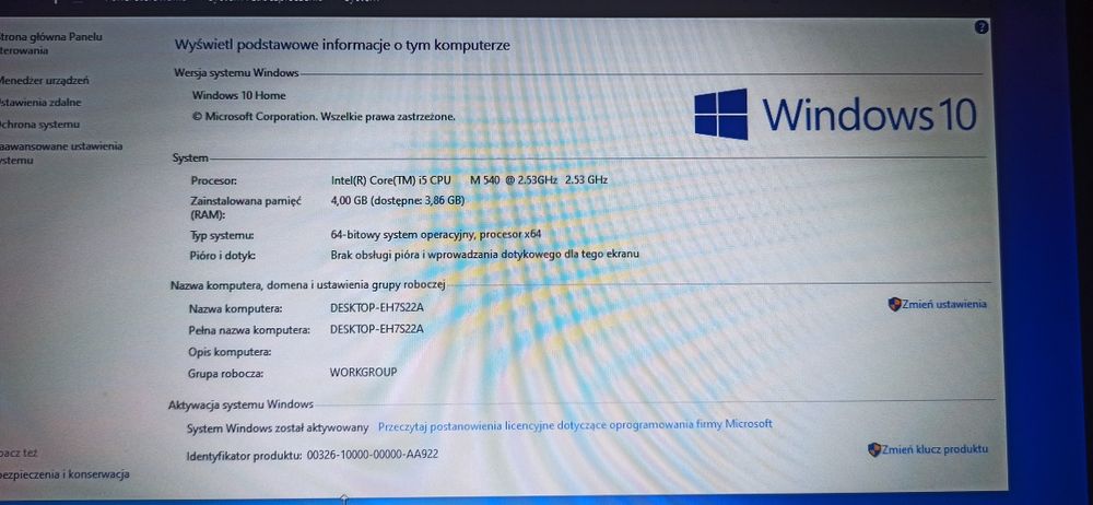 Laptop hp elitebook 8540p