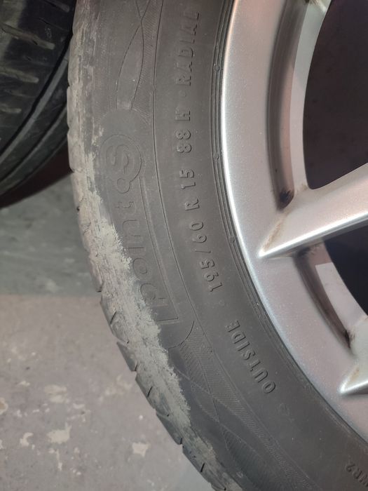 Alufelgi RONAL 15" + Opony Point S 195/60 R15