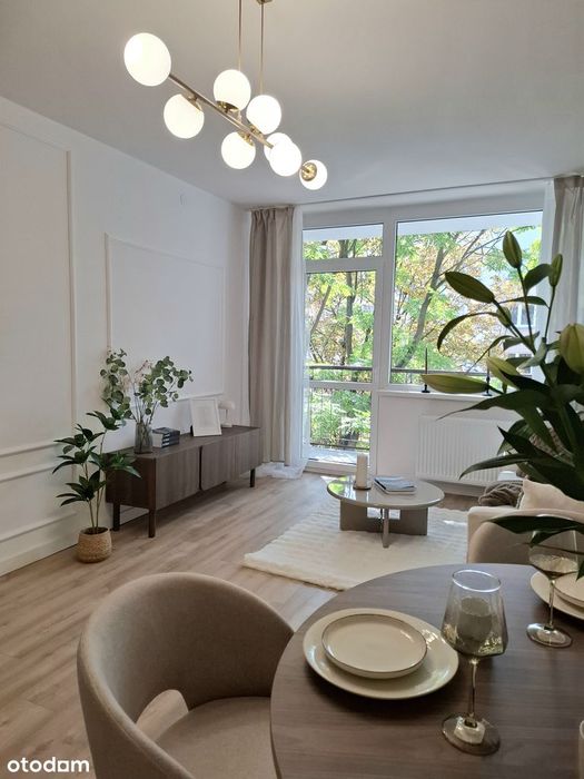 3 pokoje/60m2/obok Galerii Dominikańskiej/Generalny remont/Wyposażone