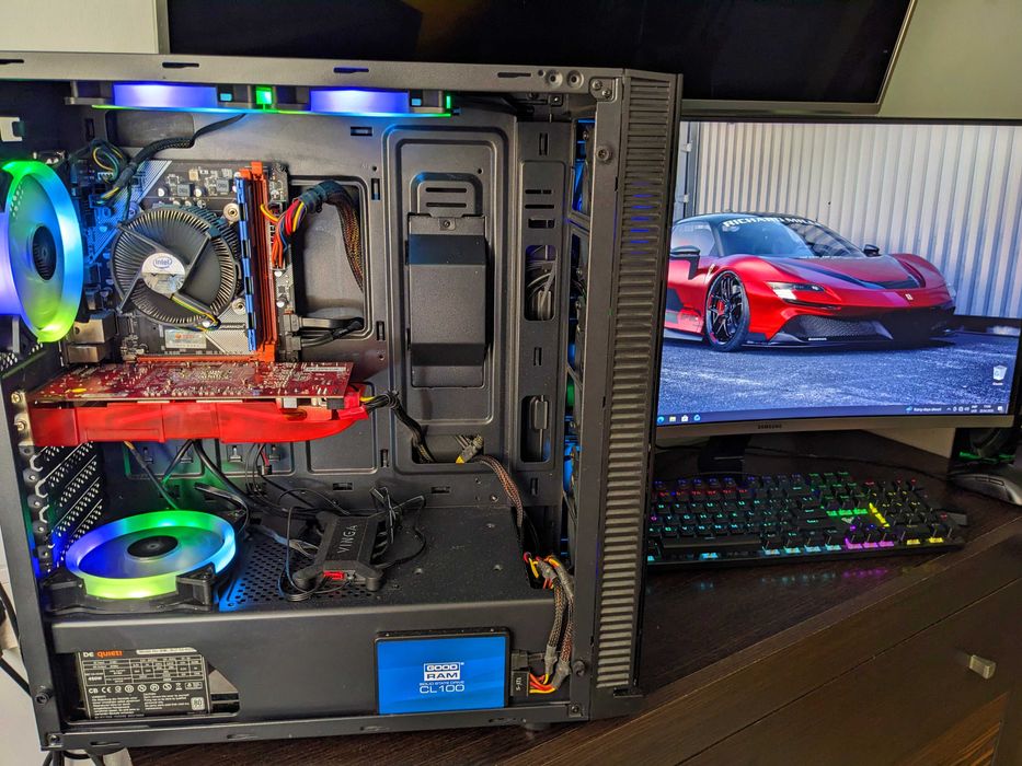 ‼️Комп'ютер Intel Xeon E3-1230v2 + Монітор 27" Samsung c27r500 Curved + Aula