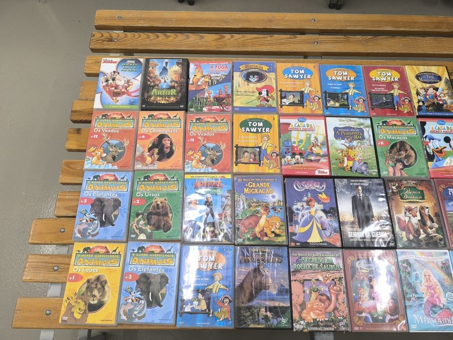 Lote de filmes de animação 15€