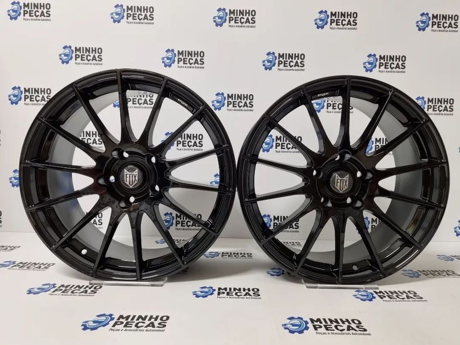 Jantes Fox (FX004) em 18 Preto Brilho (5x120)