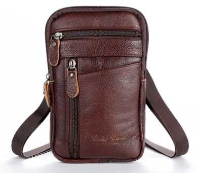 Bolsa / Mala Tiracolo vintage - castanha