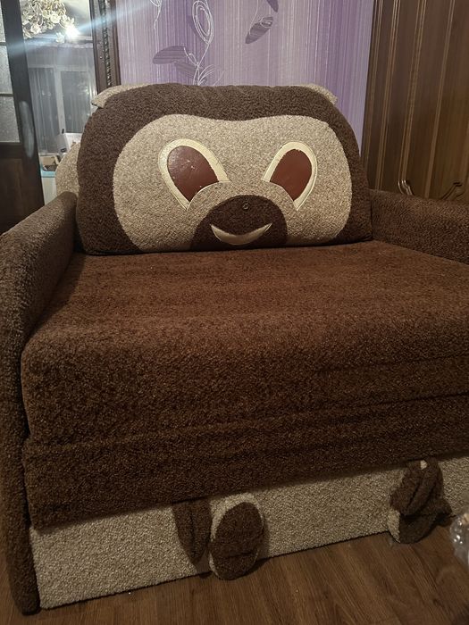 Крісло-кровать розкладне медведик,малютка,дитяже ліжко