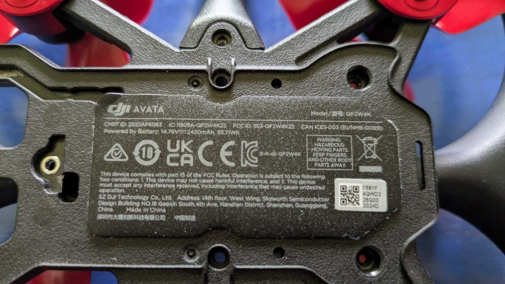 DJI AVATA peças sobresalentes