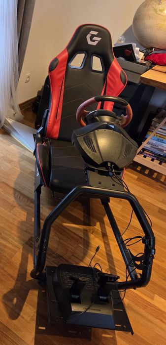 Fotel gamingowy Kokpit wyscigowy Simracingu