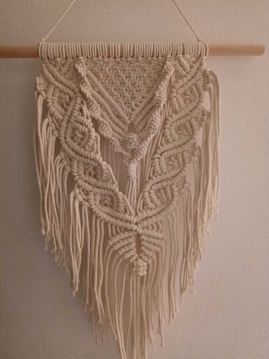 Painel macramé de pendurar430581363476408321