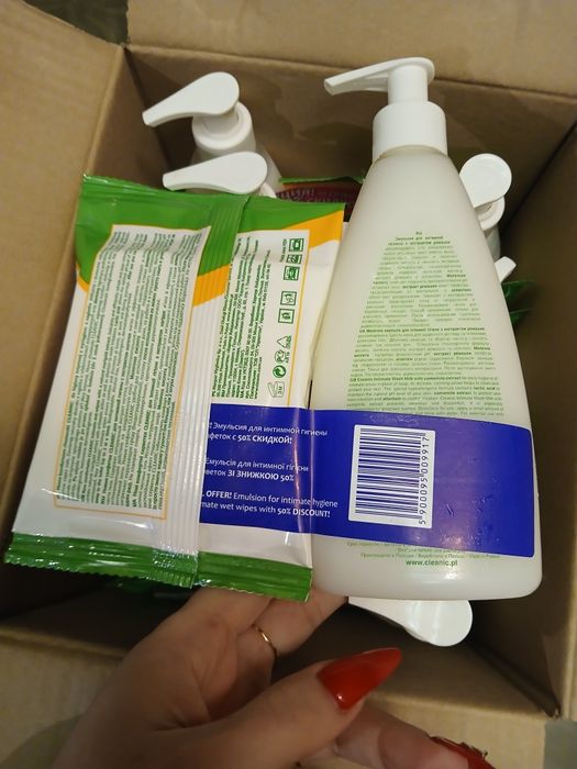 Гель для интимной гигиены и салфетки