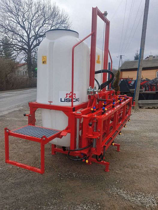 OPRYSKIWACZ zawieszany LISICKI zawór 3oprawa stabilizacja hydrauliczna