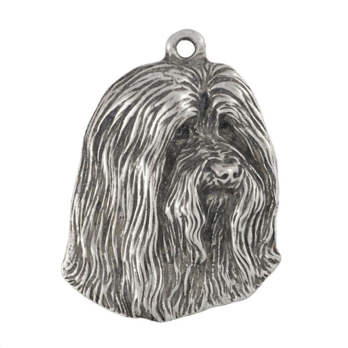 Bearded Collie naszyjnik na lince Art-Dog