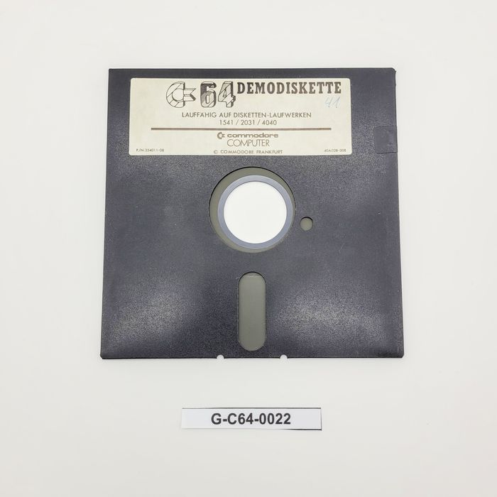C64 Demodiskette + Spis programów (C64)
