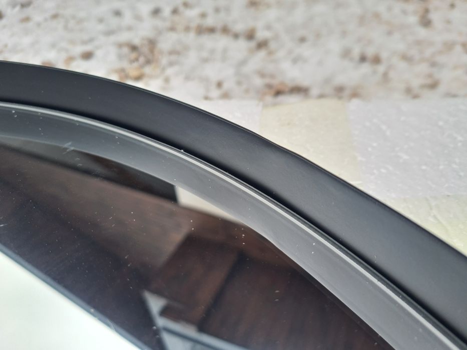 Lustro okrągłe 60cm czarne LOFT nowe