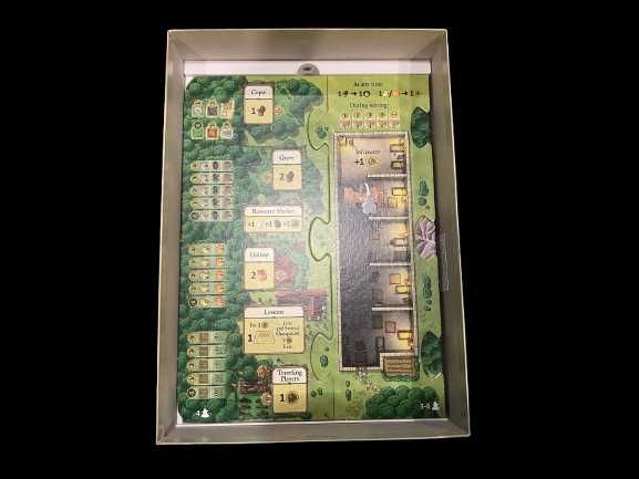 Insert do gry planszowej Agricola  wersja dla graczy mieści Torfowisko