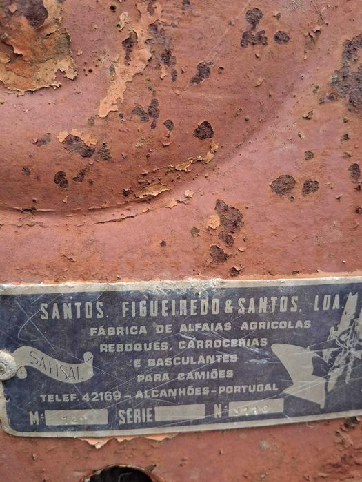 Charrua safisal de 12 polegadas de 2 folhas