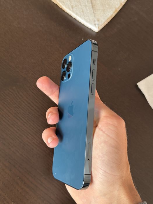 【美品】iPhone 12 Pro 128GB Pacific Blue Apple iPhone 12 Pro 128GB Pacific Blue używany - Gwarancja