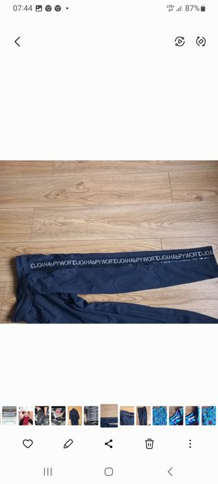 Damski dres granatowy