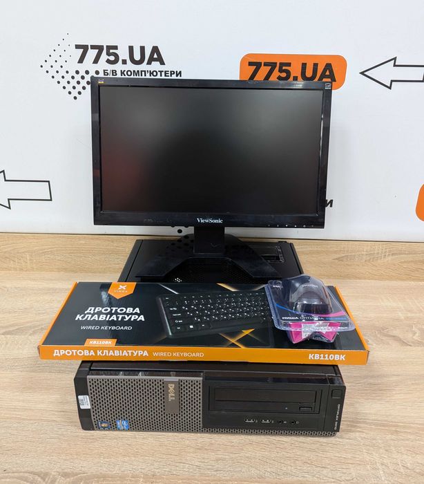 Комплект для офісу: ПК (i5-3470, 8, 120)+ Монітор HD+ Периферія