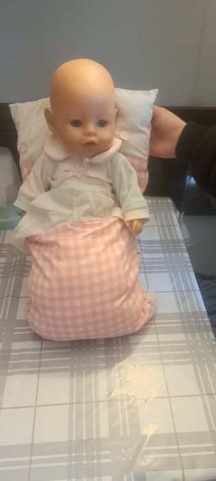 Baby Born lalka z lozkiem
