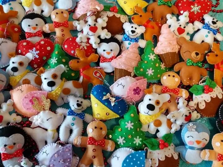 Игрушки из фетра