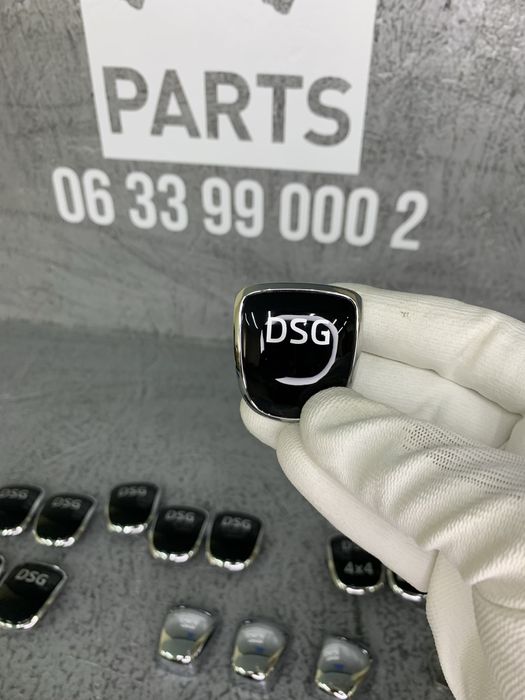Емблема кришечка кнопка ДСГ Шкода Октавія Суперб Рапід DSG VRS 4x4