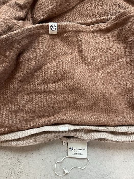 Chusta tkana Lenny Lamb – Mała Jodełka Baby Caffe Latte 4.6m