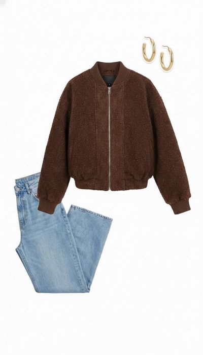 Бомбер ЖЕНСКИЙ. Утепленный. Brown, Grey, Black