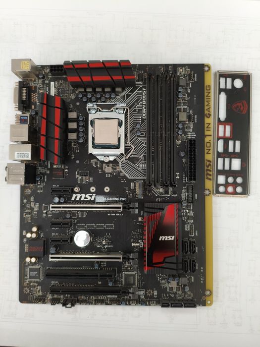 НЕ РОБОЧА ігрова материнська плата MSI Z170A GAMING PRO