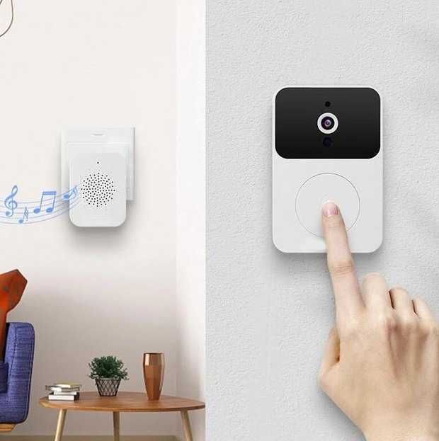 Беспроводной домофон с камерой и WIFI Doorbell X9,Умный звонок: 750 грн ...