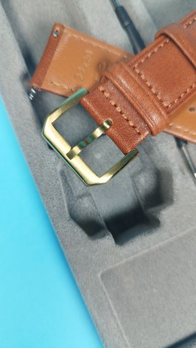 Bracelete de relógio de couro