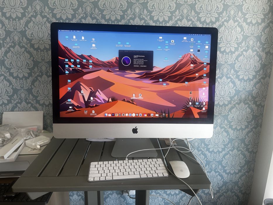 iMac 27" Retina 5K (2017) + Magic Mouse e Teclado Apple