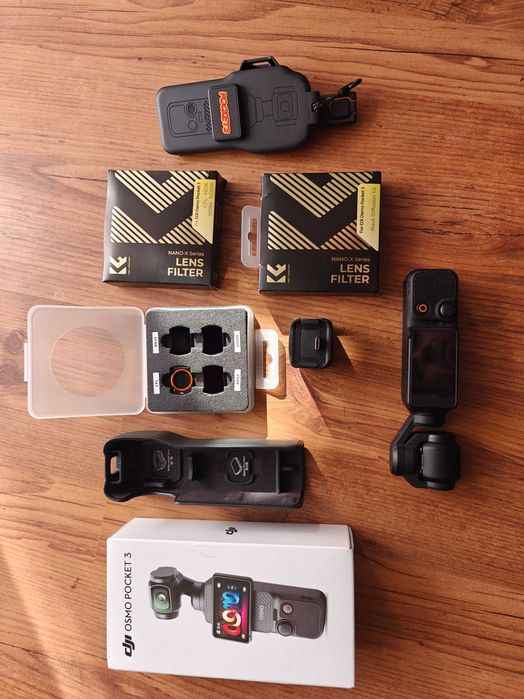 Dji Osmo pocket 3 + 5 filtrów + etui