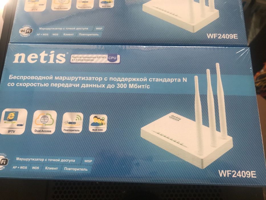 Бездротовий маршрутизатор ( Роутер ) Netis WF2409E