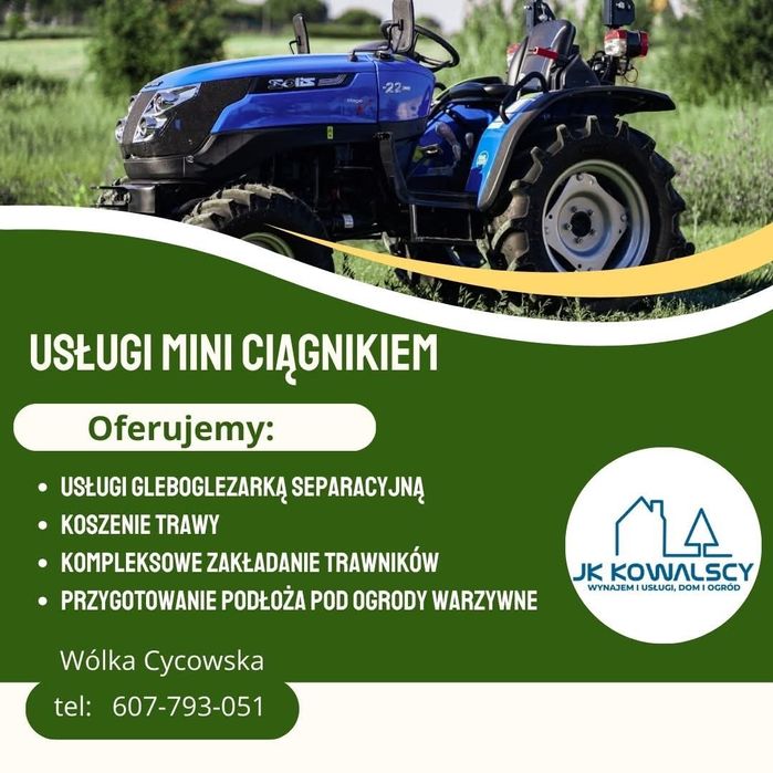 Zakładanie trawników ogrodów usługi ogrodnicze