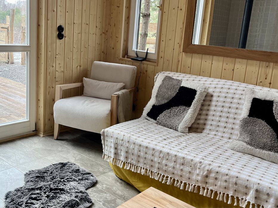 Domek wśród boru z balią jacuzzi noclegi k. Bałtów Sandomierz