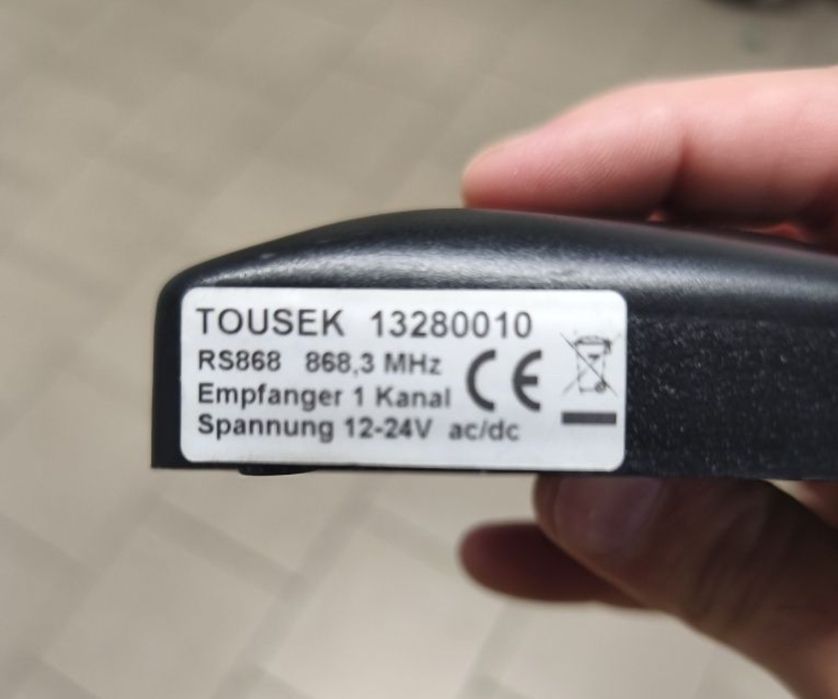 Tousek rs868 empfanger 1 kanalowy
